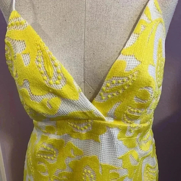 Anthropologie Maeve Strappy Lace Mini Dress - Picture 5 of 6